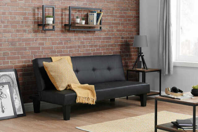 Franklin Black Sofa Bed,