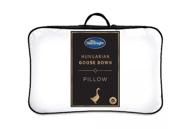Silentnight Ultimate Luxury Hungarian Goose Feather & Down Pillow, 48x74