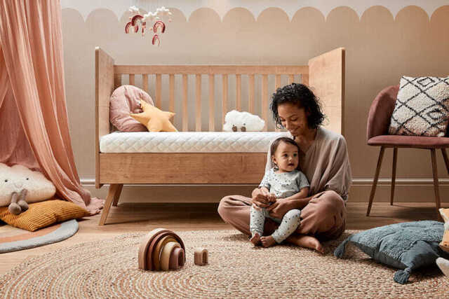 Silentnight Safe Nights Lullaby Breathable Cot Mattress, Cot