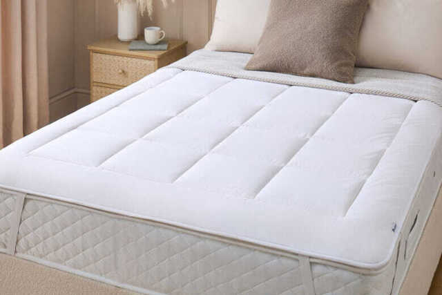 Silentnight Natural Wool Collection Mattress Topper, Super King