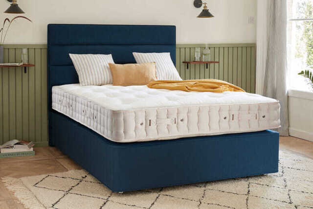 Hypnos Premier Ortho Superb Mattress + Premium Divan Bed, Mink, No Drawer, Single