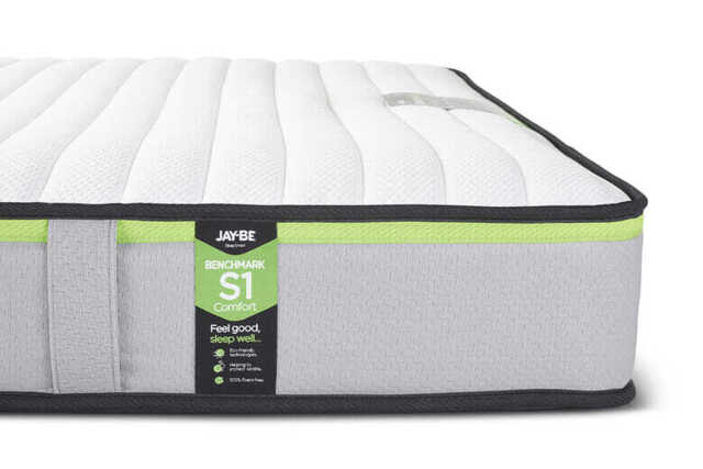 Single - Jay-Be Benchmark S1 Comfort Eco Friendly Mattress