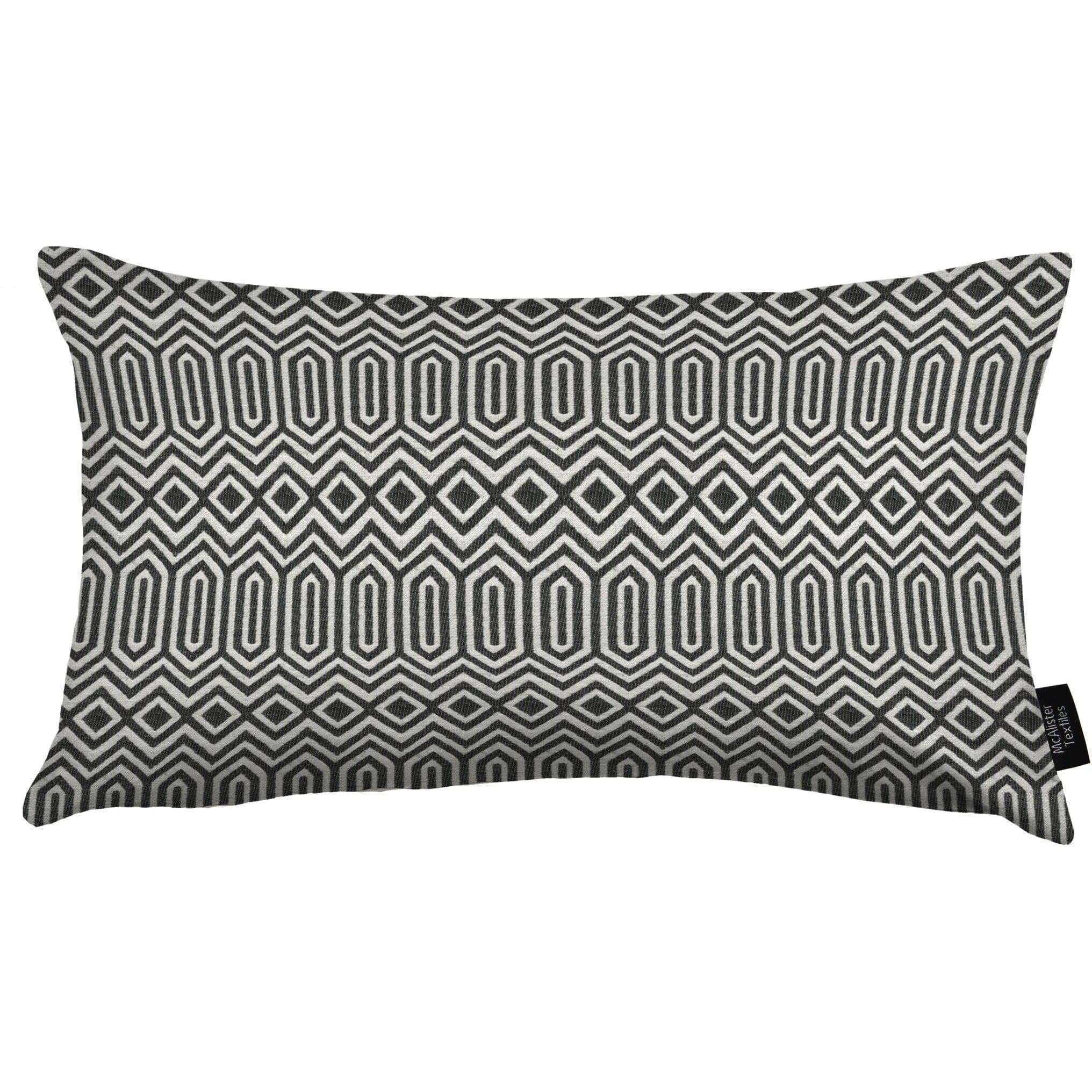 Colorado Geometric Black Pillow, Cover Only / 50cm x 30cm