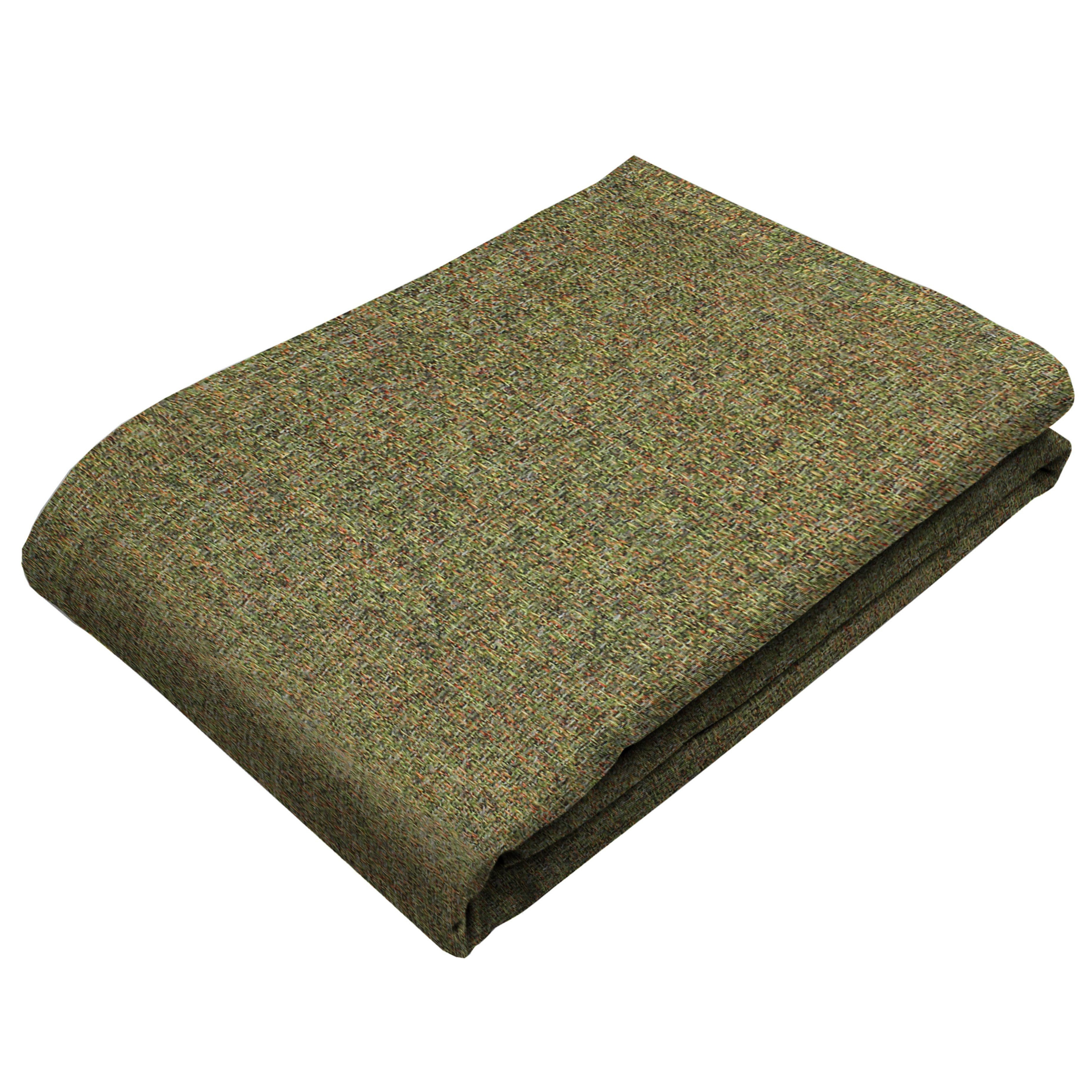 Highlands Forest Green Throws & Runners, Bed Runner (50cm x 240cm)