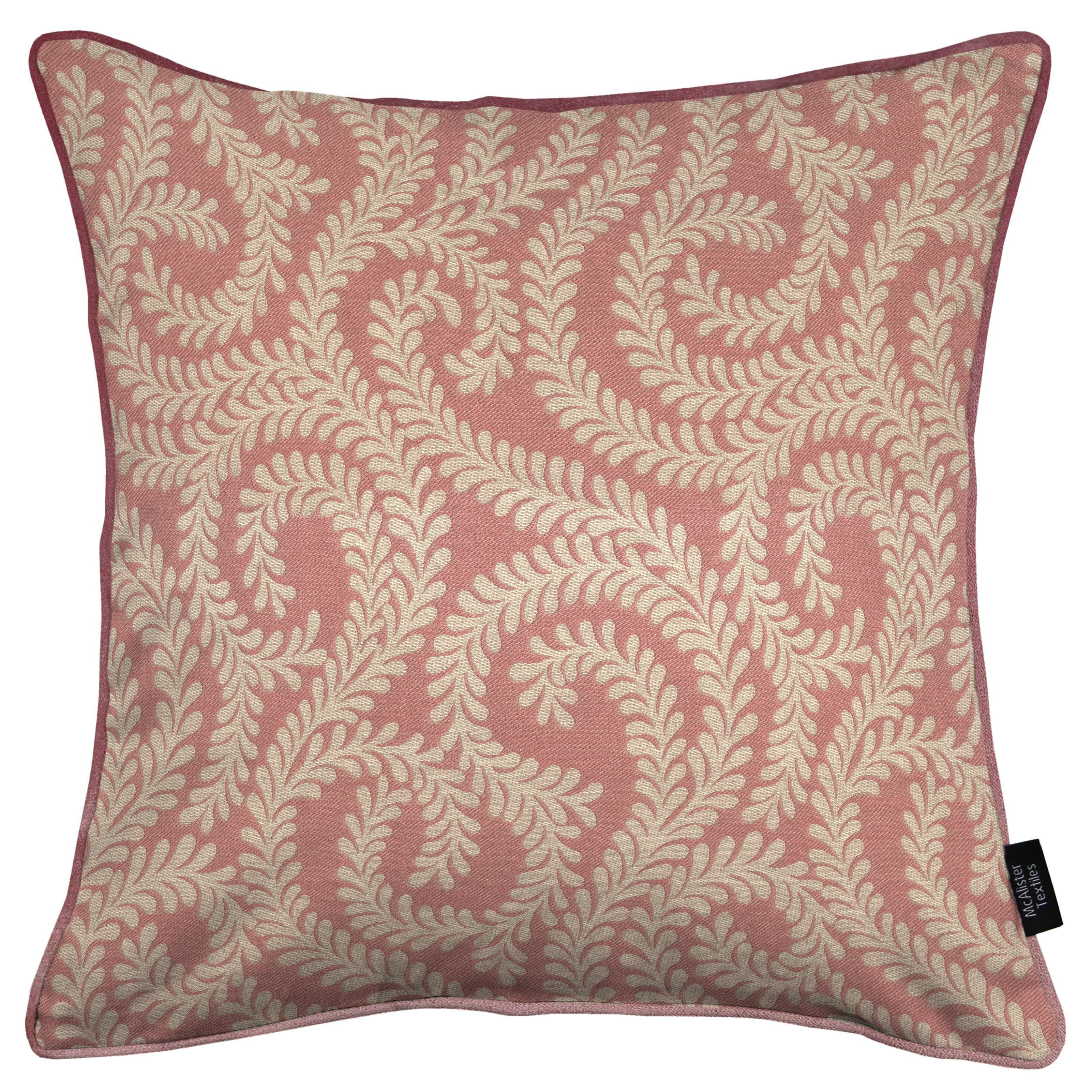 Little Leaf Blush Pink Cushion, Cover Only / 43cm x 43cm
