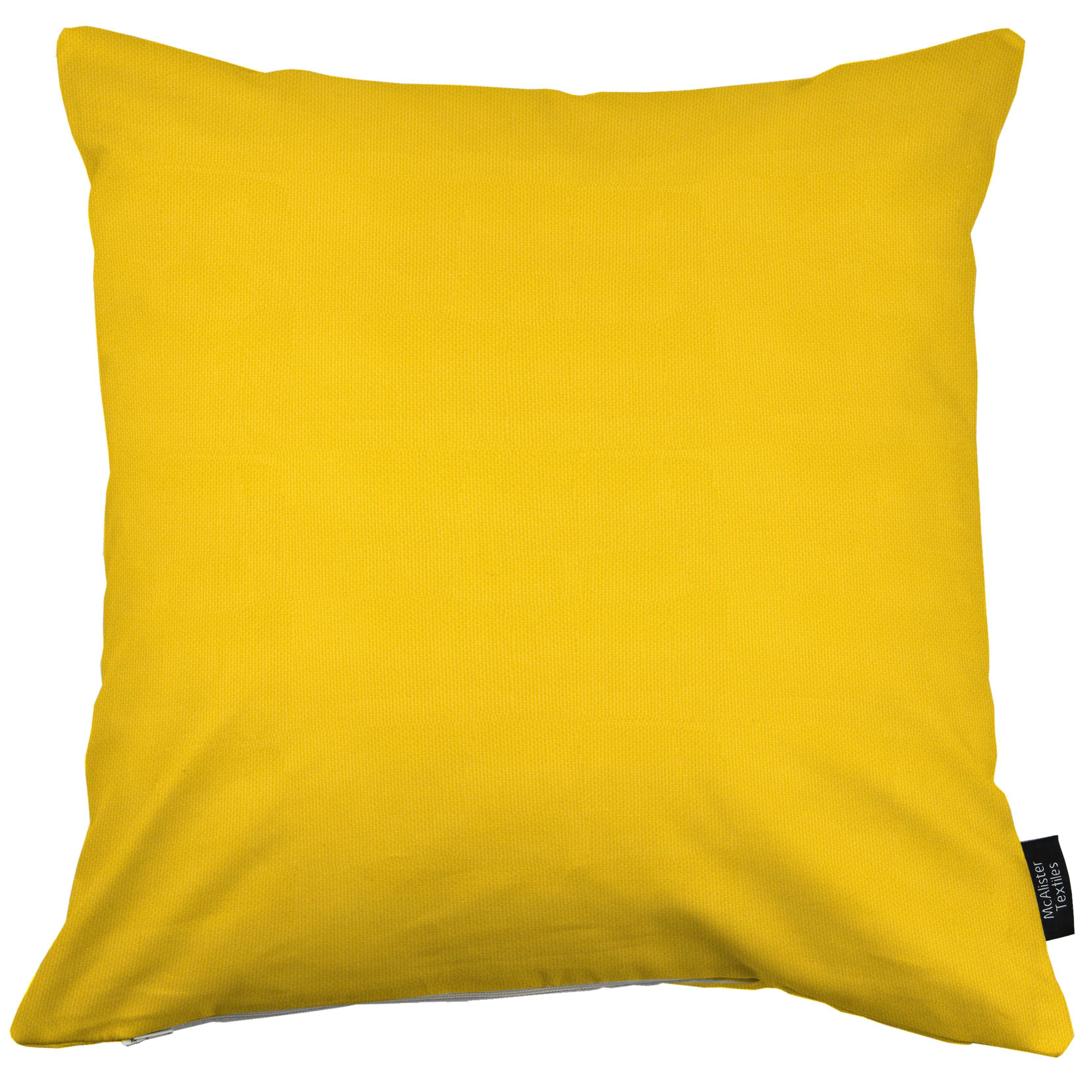 Sorrento Yellow Outdoor Cushions, Polyester Filler / 50cm x 50cm