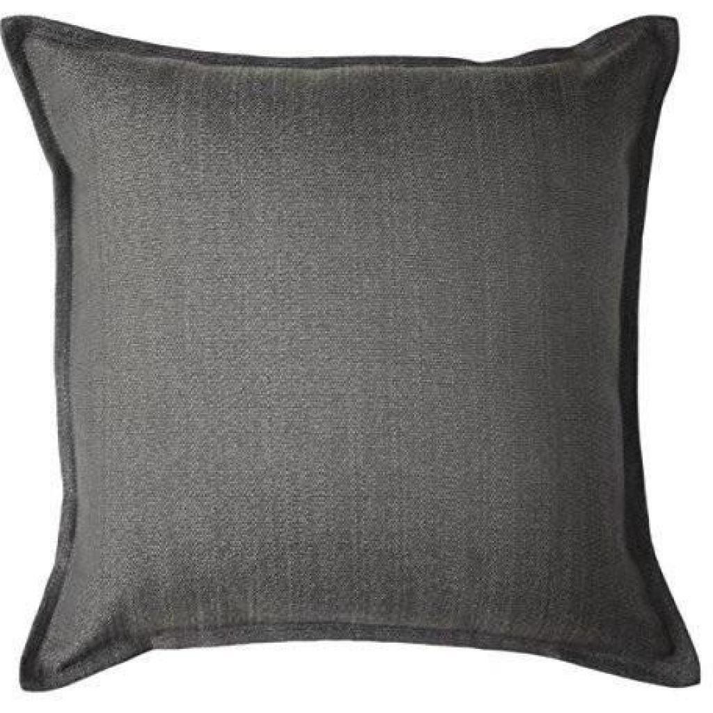 Savannah Charcoal Grey Cushion, Cover Only / 43cm x 43cm