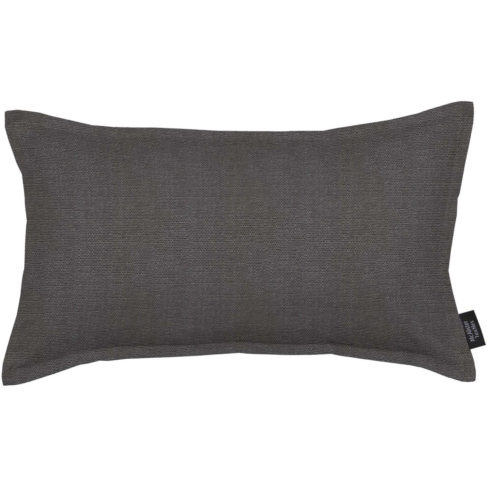 Savannah Charcoal Grey Cushion, Polyester Filler / 50cm x 30cm