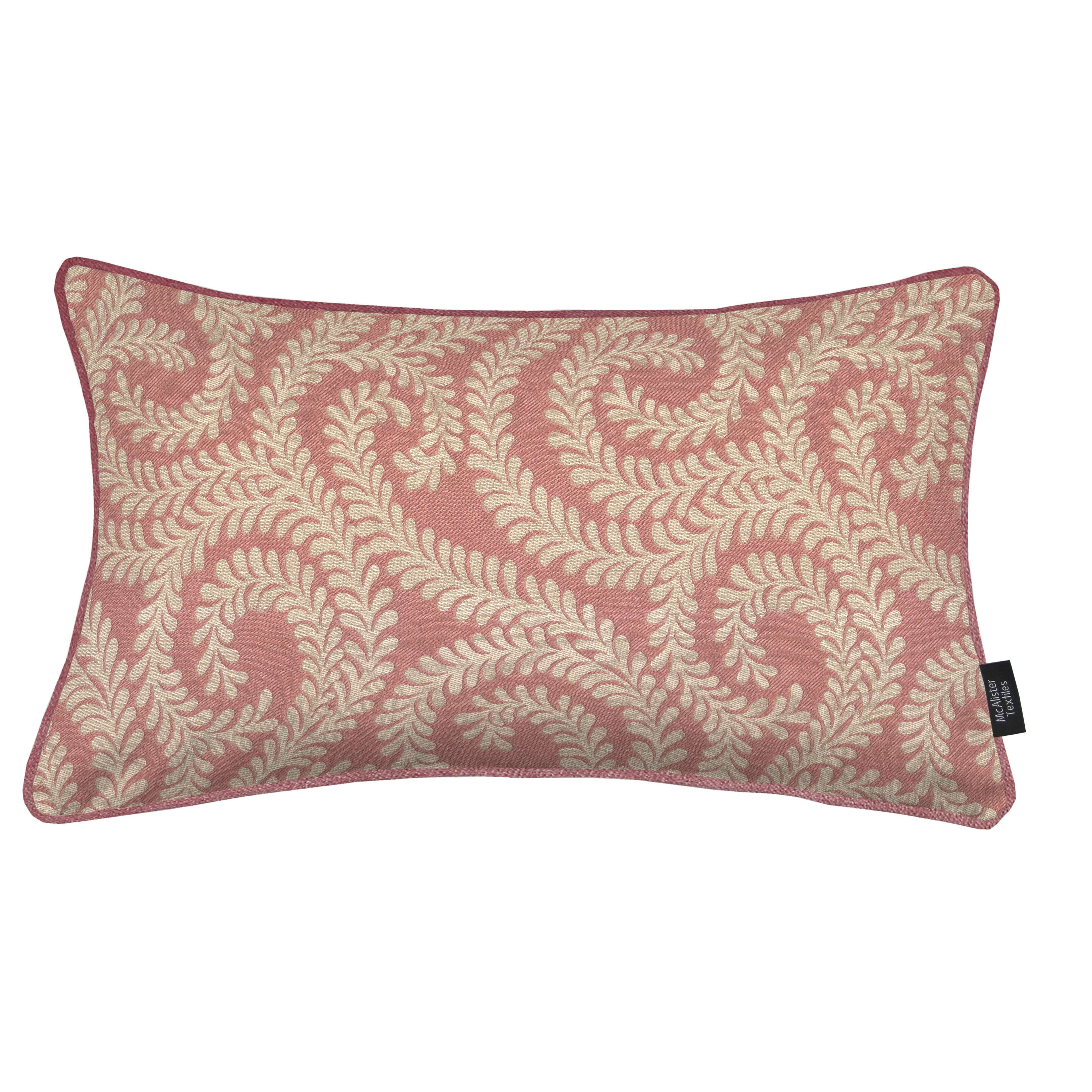 Little Leaf Blush Pink Cushion, Polyester Filler / 60cm x 40cm