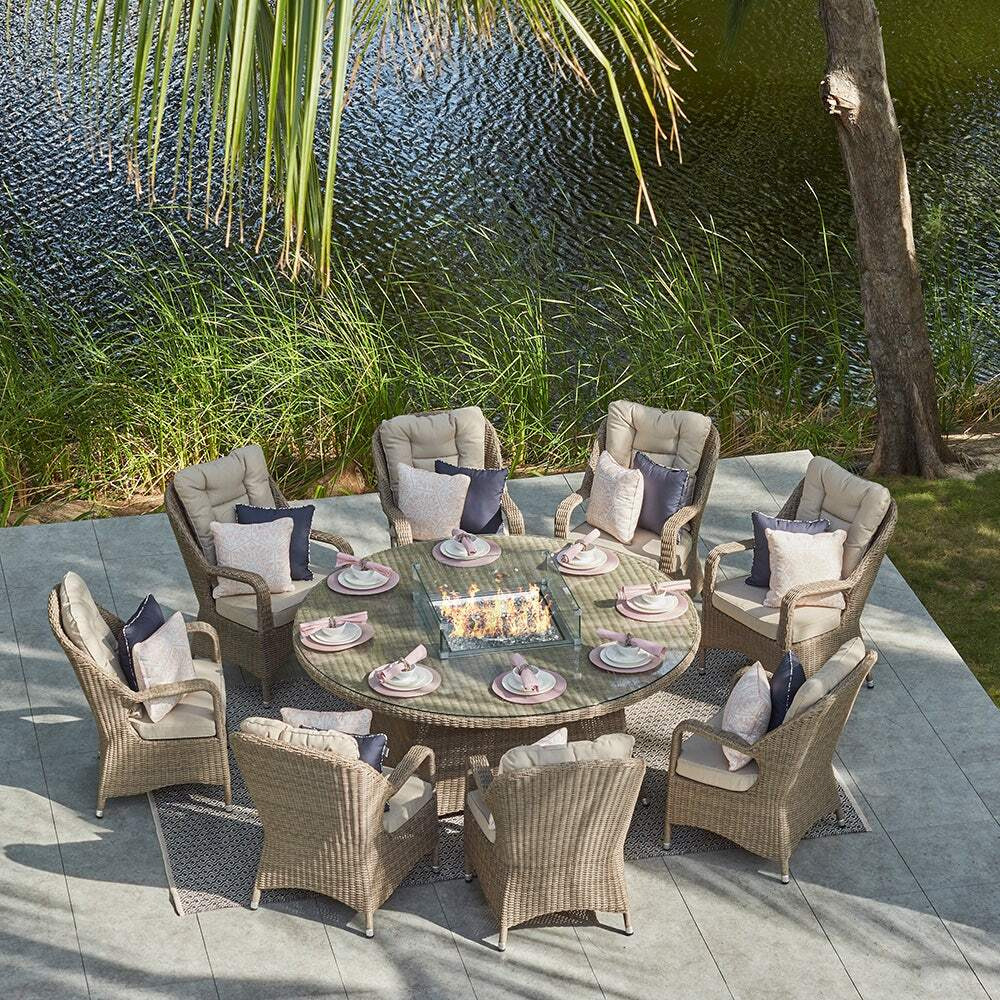 Patio Dining Table Wayfair Patio Furniture With Fire Pit Seat Luxury