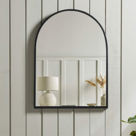 Iron Arched Mirror