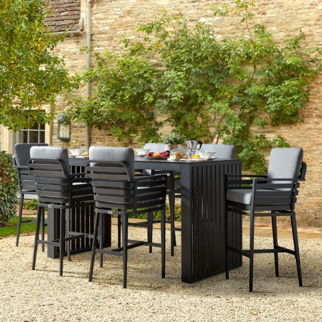 Salone Bar Table 6 Seat Dining Set - Moda
