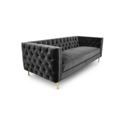 Chesterfield Sofa 3 Seater - thumbnail 2