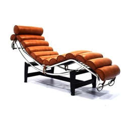 Le Corbusier Style Chaise Lounge - thumbnail 3