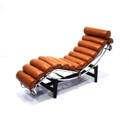 Le Corbusier Style Chaise Lounge - thumbnail 2