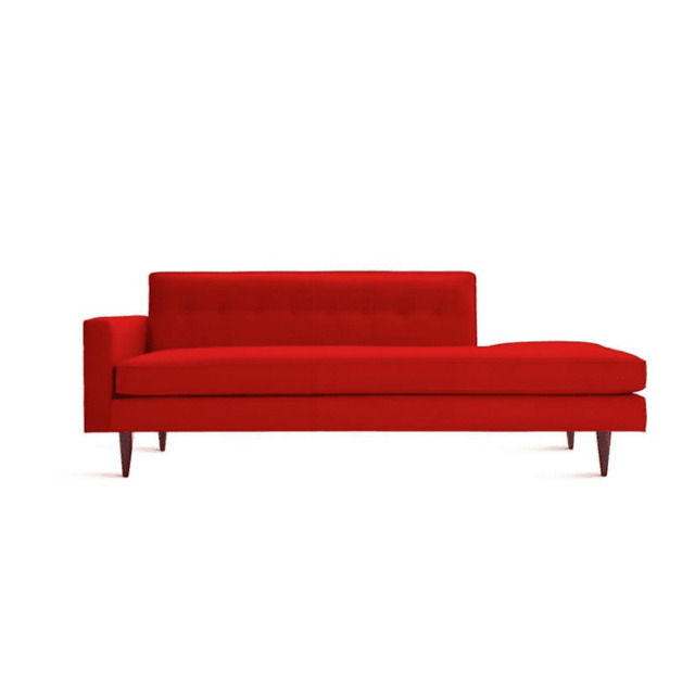Classic Mid-Century Style Chaise Longue - image 1