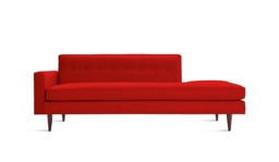 Classic Mid-Century Style Chaise Longue - thumbnail 2