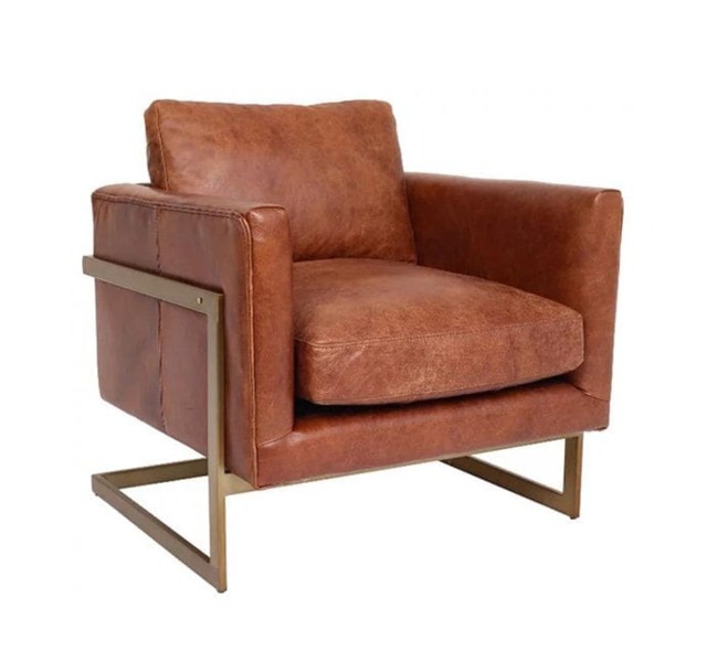 London Vintage Leather Armchair - image 1