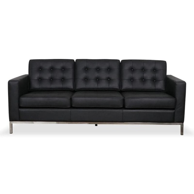 Florence Knoll Style 3 Seater Sofa - image 1