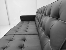Florence Knoll Style 3 Seater Sofa - thumbnail 4