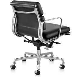 Eames Style Soft Pad Mid Back Office Chair - thumbnail 2