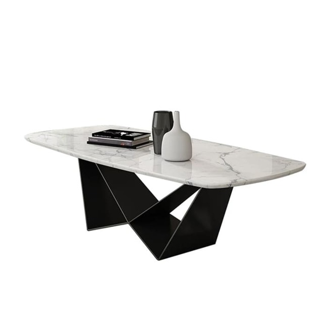Sintered Stone W Shape Coffee Table - image 1