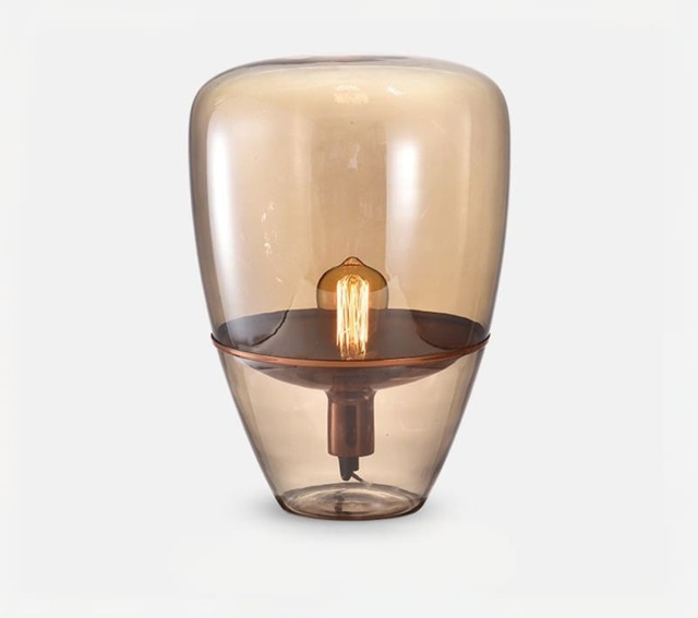 Glass Table Lamp - image 1
