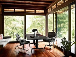 Charles Eames Style Executive Office Chair - thumbnail 4