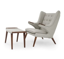 Wegner Style Papa Bear Chair - thumbnail 2