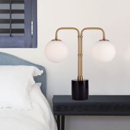 Double Globe Table Lamp - thumbnail 4