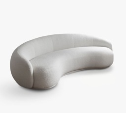 Kagan Curved Sofa - thumbnail 1