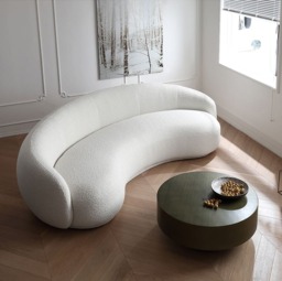 Kagan Curved Sofa - thumbnail 5