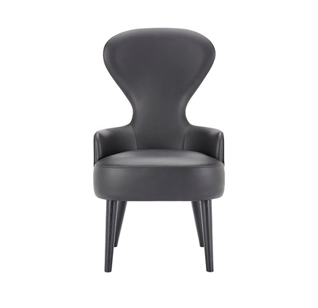 Tom Dixon Style Wingback Dining Chair - image 1