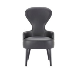 Tom Dixon Style Wingback Dining Chair