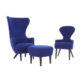 Tom Dixon Style Wingback Dining Chair - thumbnail 7