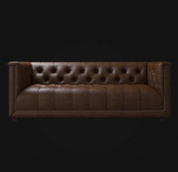 Savoy Vintage Leather 2 Seater Sofa - thumbnail 3