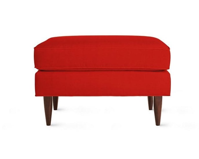 Classic Mid-Century Style Ottoman - image 1