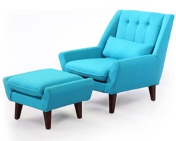Mid-Century Accent Armchair - thumbnail 4