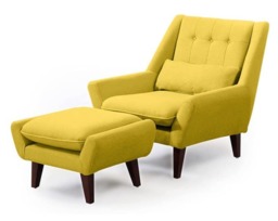 Mid-Century Accent Armchair - thumbnail 2