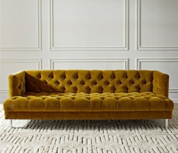 Tufted 3 Seater Sofa - thumbnail 2