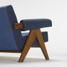 Pierre Jeanneret Style Loveseat - thumbnail 3