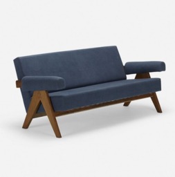 Pierre Jeanneret Style Loveseat - thumbnail 4