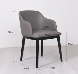 Dining Chair With Arms - thumbnail 4