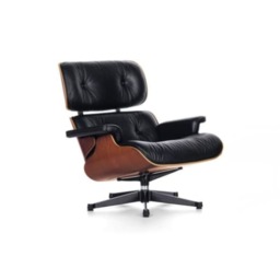 Eames Style Lounge Chair Only (Without Ottoman) – Vitra Style Legs  - Tall Version - thumbnail 1
