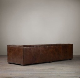 Savoy Vintage Leather 3 Seater Sofa - thumbnail 7