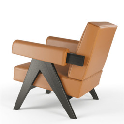 Pierre Jeanneret Style Armchair - thumbnail 3
