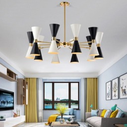 Metal Chandelier Ceiling Light - thumbnail 4