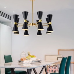 Metal Chandelier Ceiling Light - thumbnail 2