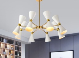 Metal Chandelier Ceiling Light - thumbnail 3