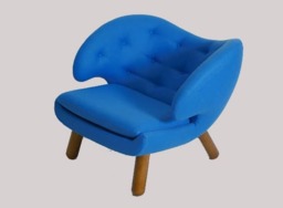 Finn Juhl Style Pelican Chair (Buttons) - thumbnail 3